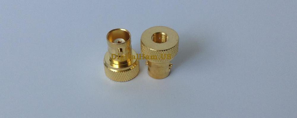 BNC to SMA Adapter - GOLD